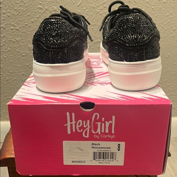 Corkys Black y2k glam sneakers - Picture 9 of 16